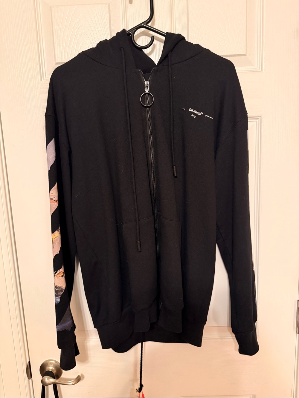Off White zip hoodie